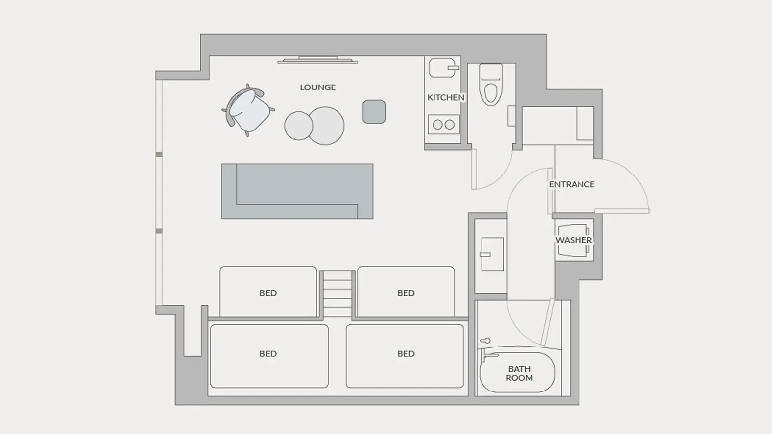 お部屋のイメージ
