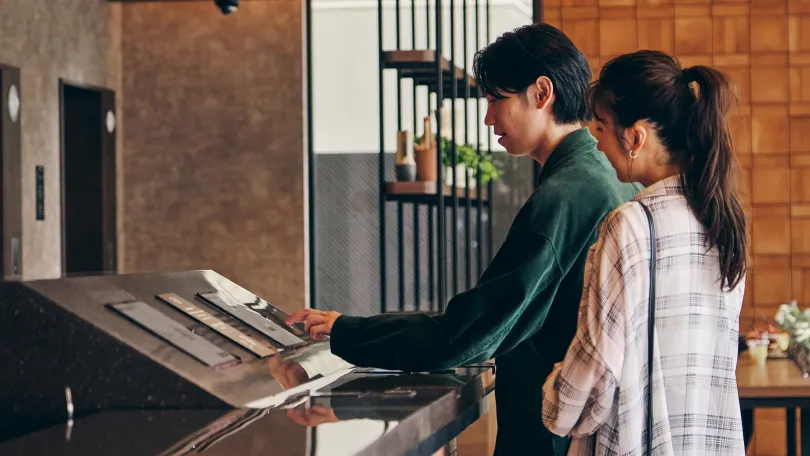 ホテルのフロントイメージ