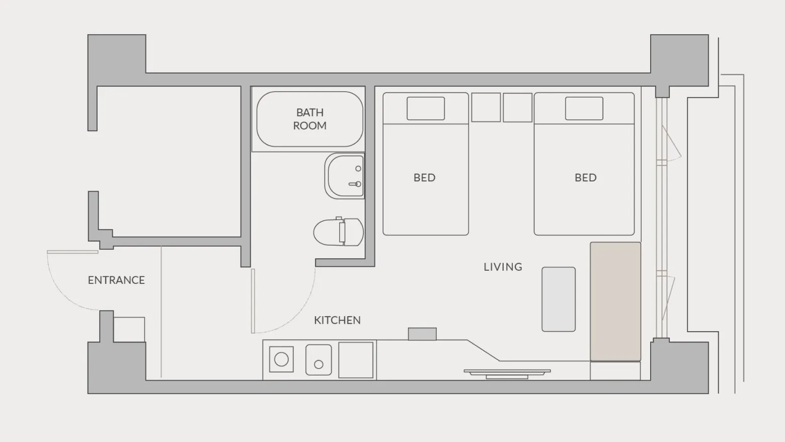 お部屋のイメージ