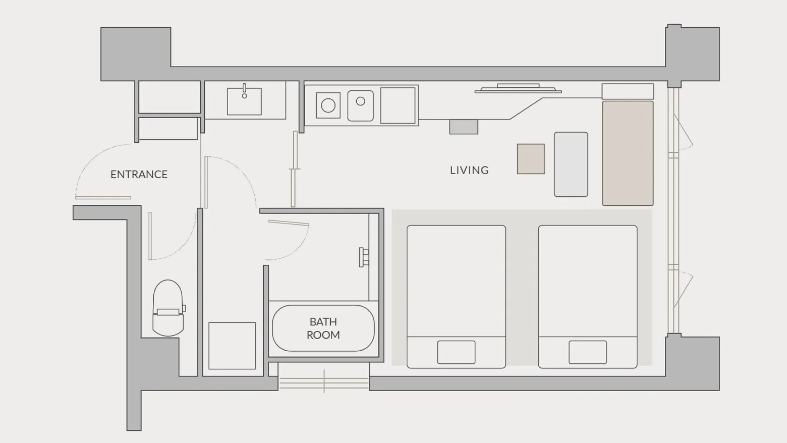 お部屋のイメージ