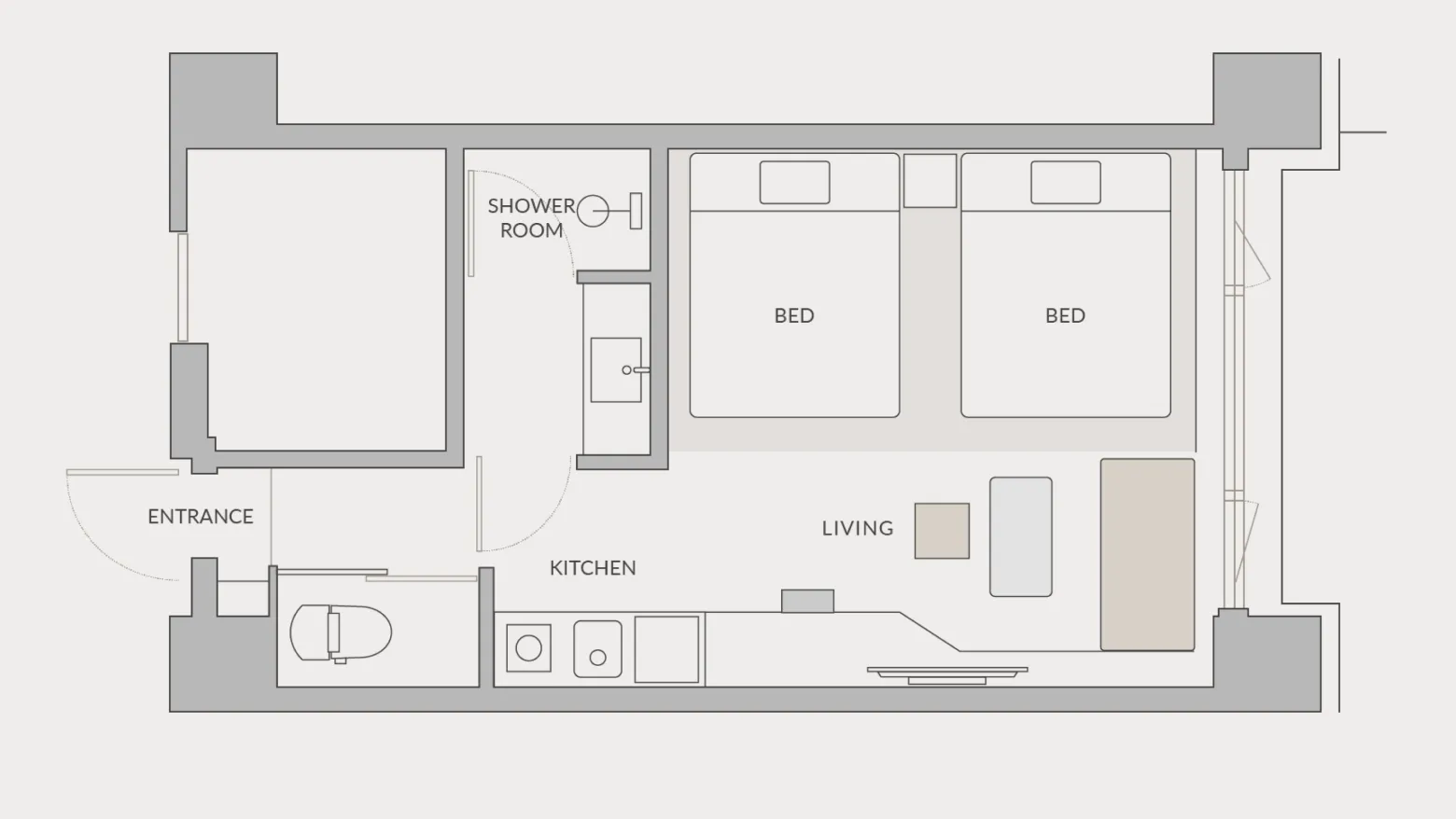 お部屋のイメージ