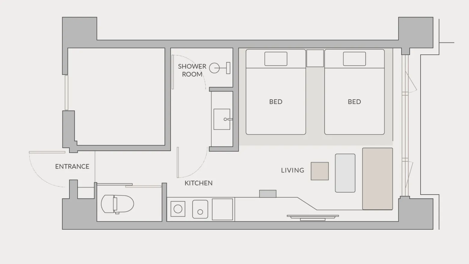 お部屋のイメージ