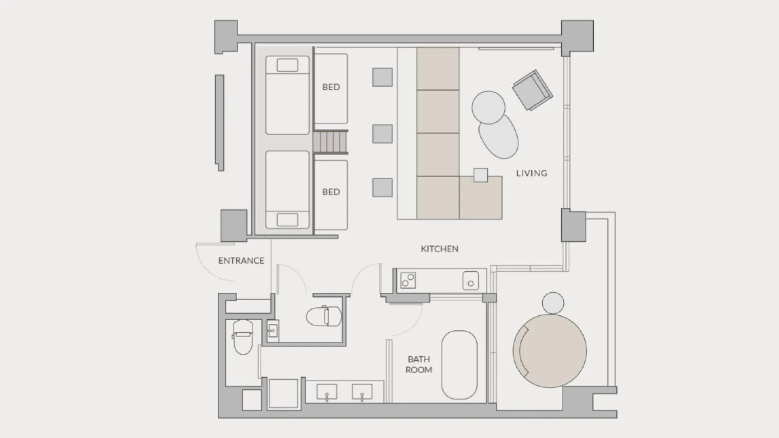 お部屋のイメージ