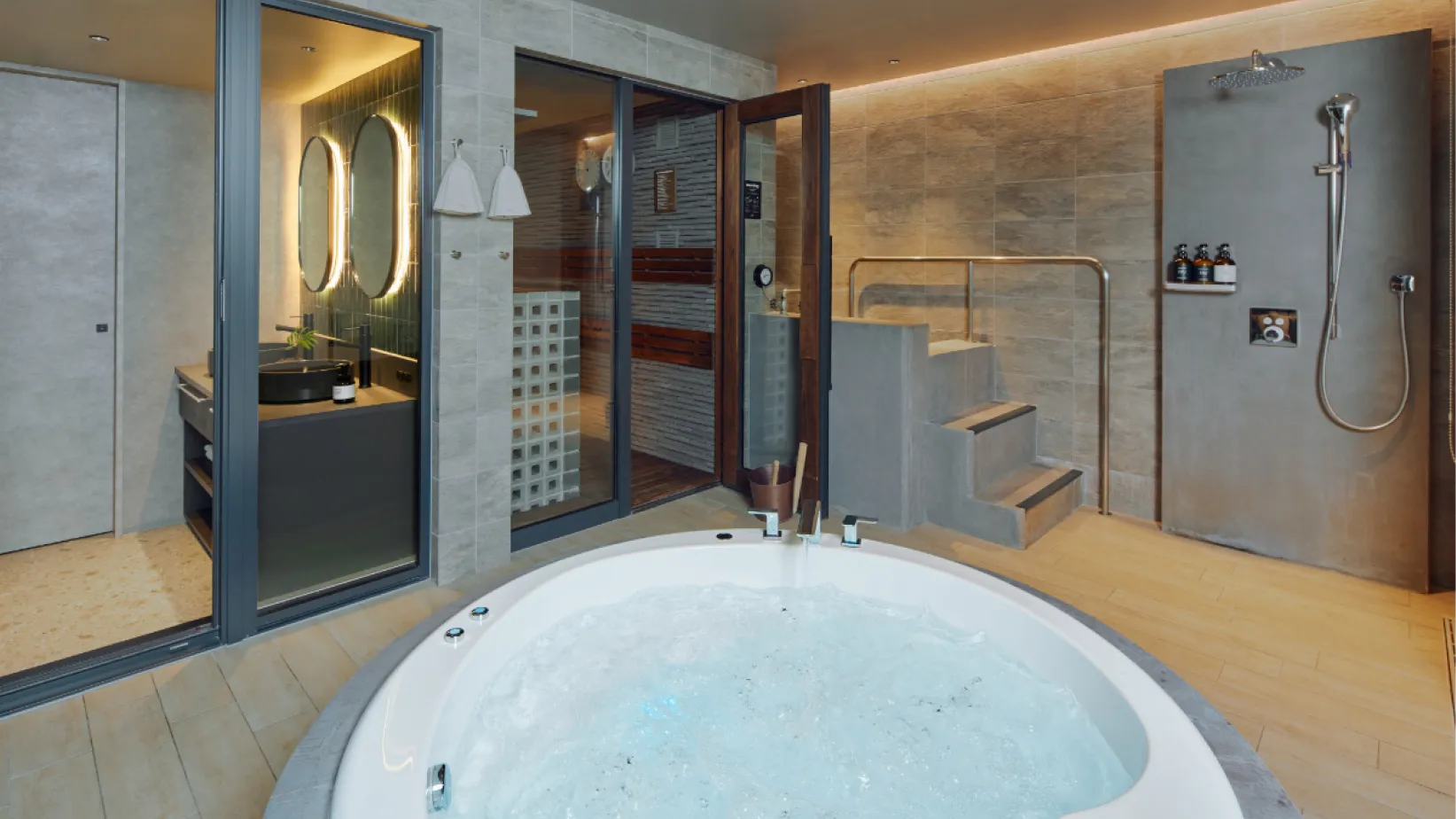 サウナ内部のイメージ